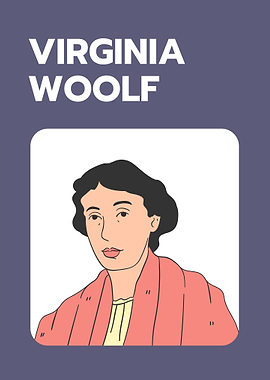 Virginia Woolf Illustration