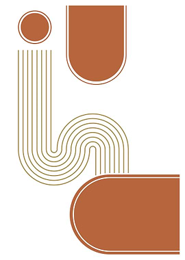 Abstract Geometric Art Print