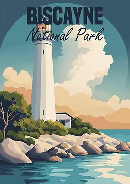 Biscayne National Park Poster