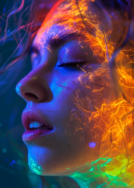 Neon Portrait