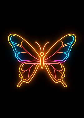Neon Butterfly