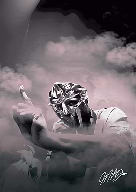 MF DOOM Digital Art