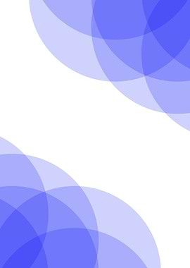 Abstract Blue Circles