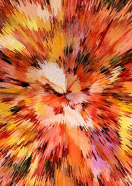 Autumn leaves explosion