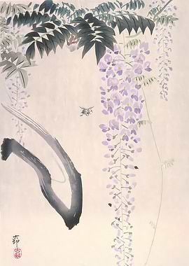 Wisteria Painting