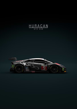 Huracan GT3 ACC No 9 Spa 24h - Green Tint