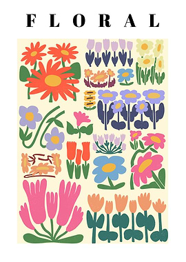 Floral Pattern Print