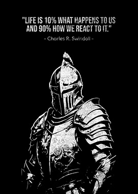 Knight Quote Poster