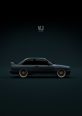 BMW M3 E30 Alpina - Green Tint