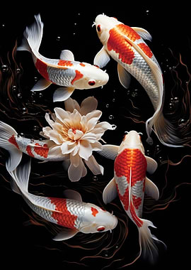 Serenity of the Koi