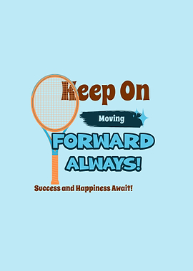 Tennis Motivational Poster