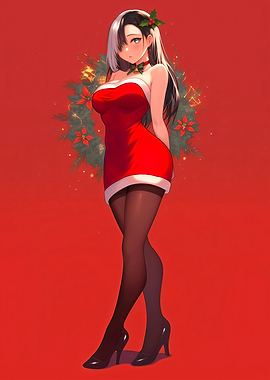 Hot Anime Girl for Christmas