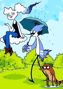 Regular Show Cartoon Art