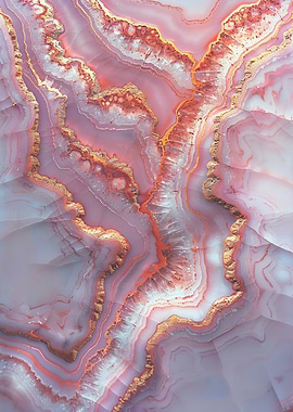 Pink Agate Stone Texture