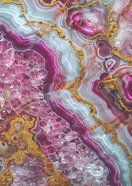 Agate Crystal Texture
