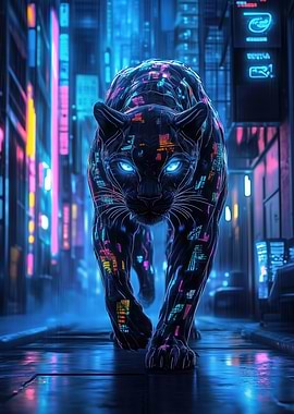 Cyberpunk Panther