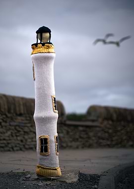 Lighthouse down the road.