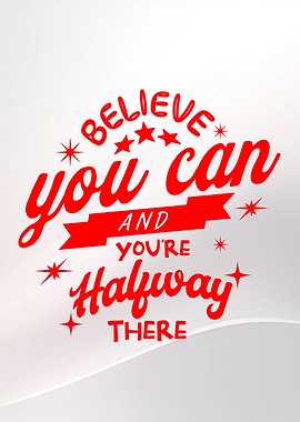 Believe You Can Poster