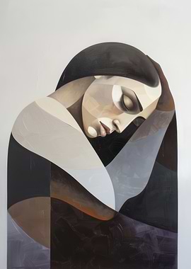 Abstract Portrait of a Woman