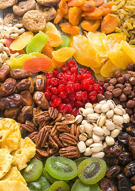 Dried Fruit and Nuts Mix