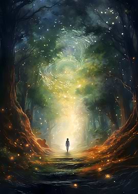 Mystical Forest Path