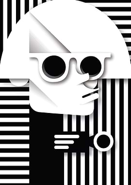 Andy Warhol Pop Art Portrait