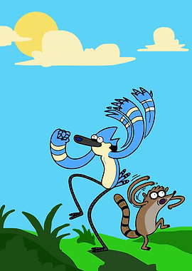 Regular Show: Mordecai and Rigby