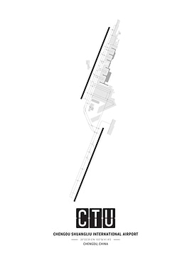 Chengdu Airport Layout