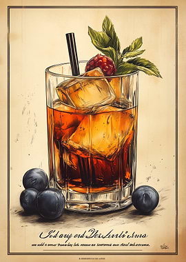 Cocktail Illustration