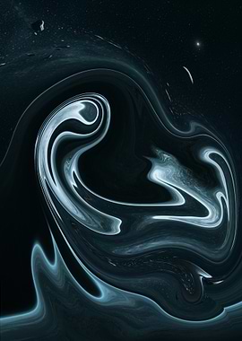 Abstract Swirling Galaxy