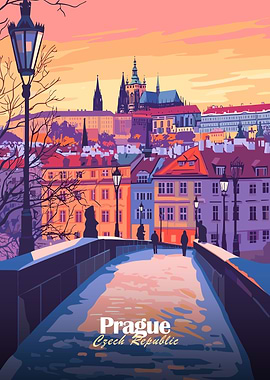 Prague Cityscape