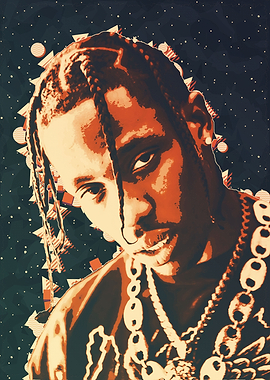 Travis Scott Portrait