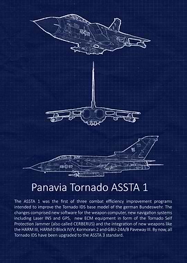 Panavia Tornado ASSTA 1 Blueprint