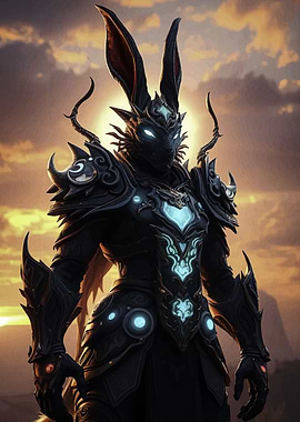 Dark Rabbit Warrior