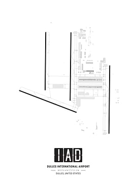 Dulles Airport Layout