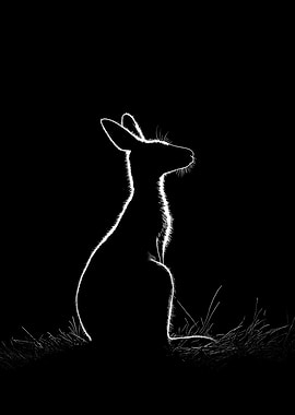 Animal White Kangaroo