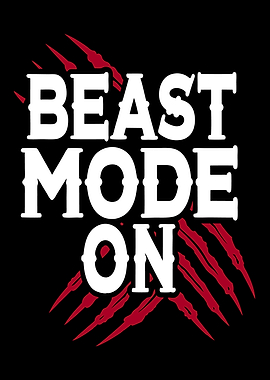 Beast Mode On Graphic