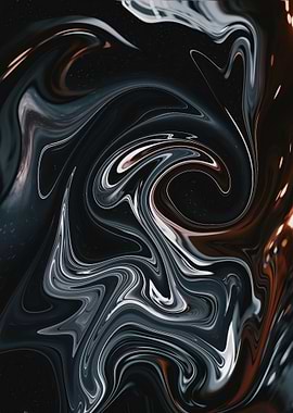 Abstract Swirling Pattern