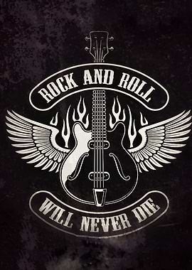 Rock and Roll Guitar Wings