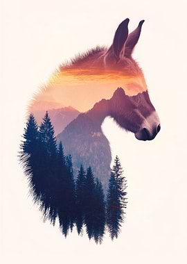 Donkey Mountain Sunset