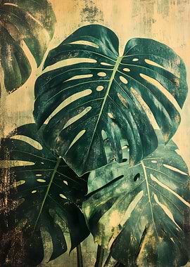 Tropical Leaf Art Print