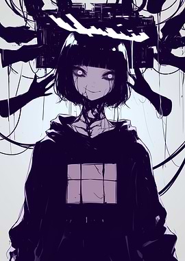 Cyberpunk Anime Girl