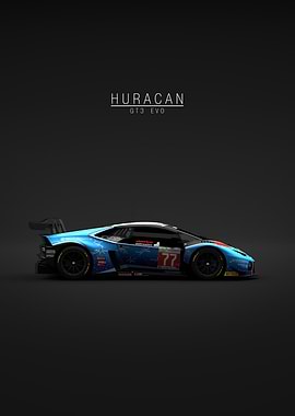 No. 77 Lamborghini Huracan GT3 Evo