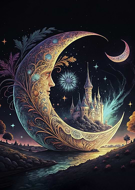 Castle on the Crescent Moon
