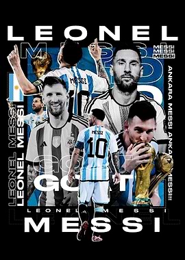 Lionel Messi Collage