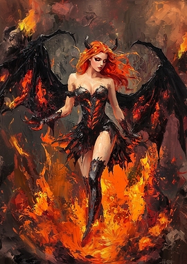 Fiery Demoness