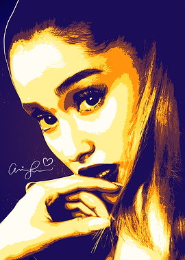 Ariana grande retro 80s