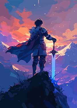 Knight on a Mountaintop