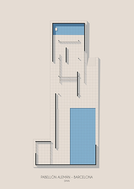 German pavilion - Barcelona