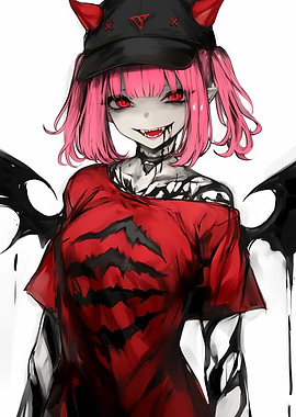 Devil Girl Anime Art
